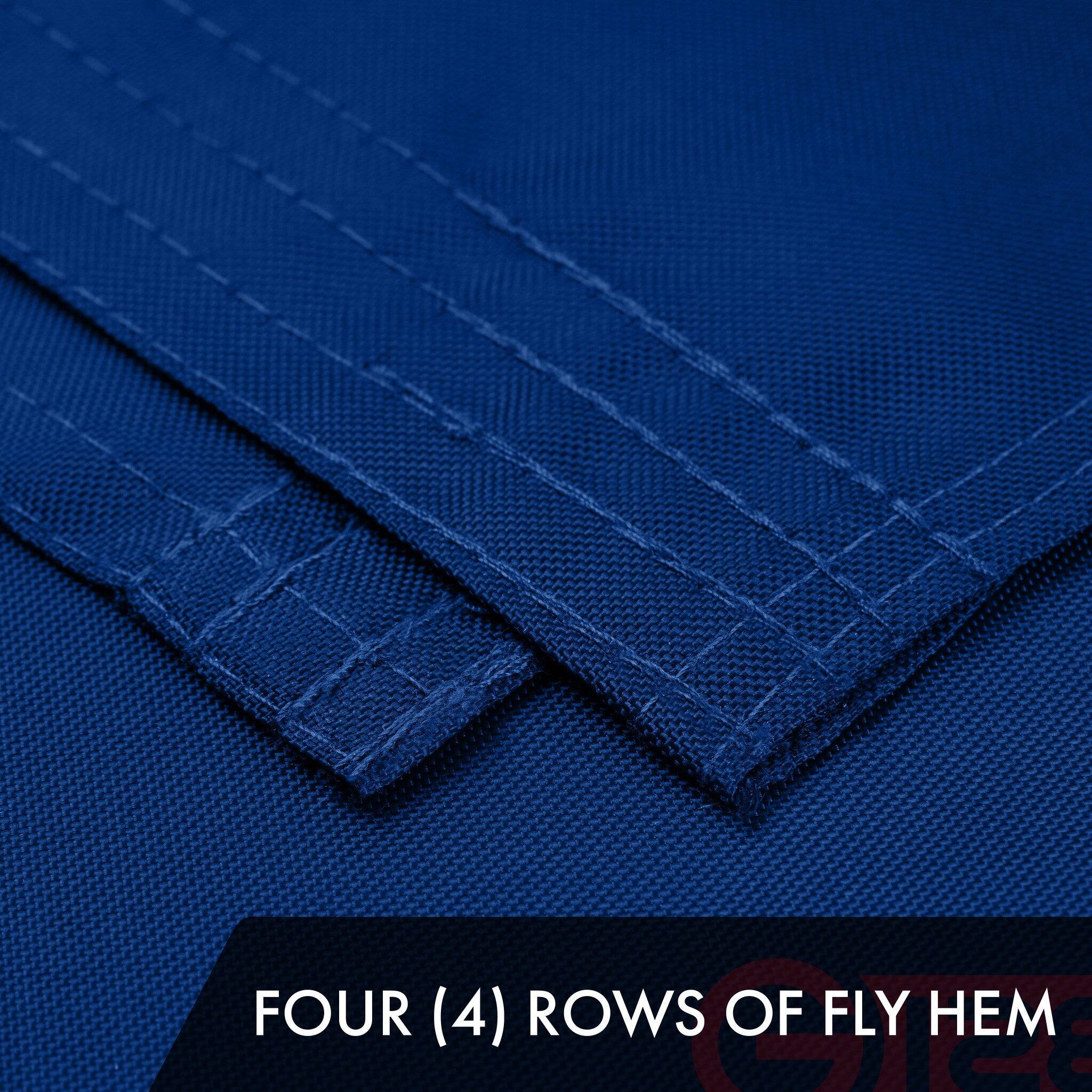 FOUR (4) ROWS OF FLY HEM