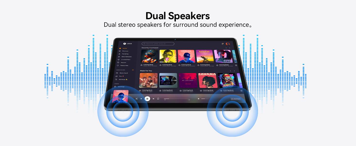 Dual Speakers  
Dual stereo speakers for surround sound experience.

LOGO

Home Owner Topryding Sodium -  
Recently Purchased  
ONLY  
COLORING 800m  
BONEMIAN  
ClesYed Ours  
Perient Favourites  
Caloring SMA  
Caloring -  
Chinping Book  
Caloring Seeb  
Coloring Dieta  
Work Hard A  
Made For You  
HAVANA  
BORKNOWS  
COMOENT Settings CULCATOLOGOOD  
Coloring BOOK PATES N topper  
Coloring book  
Coloring Book - many  
Coloring book  
JUNGLE Coloring BOOK
