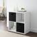 Alt View 18. Linon Home Décor - Chabis 4-Cubby Storage Cabinet - White.