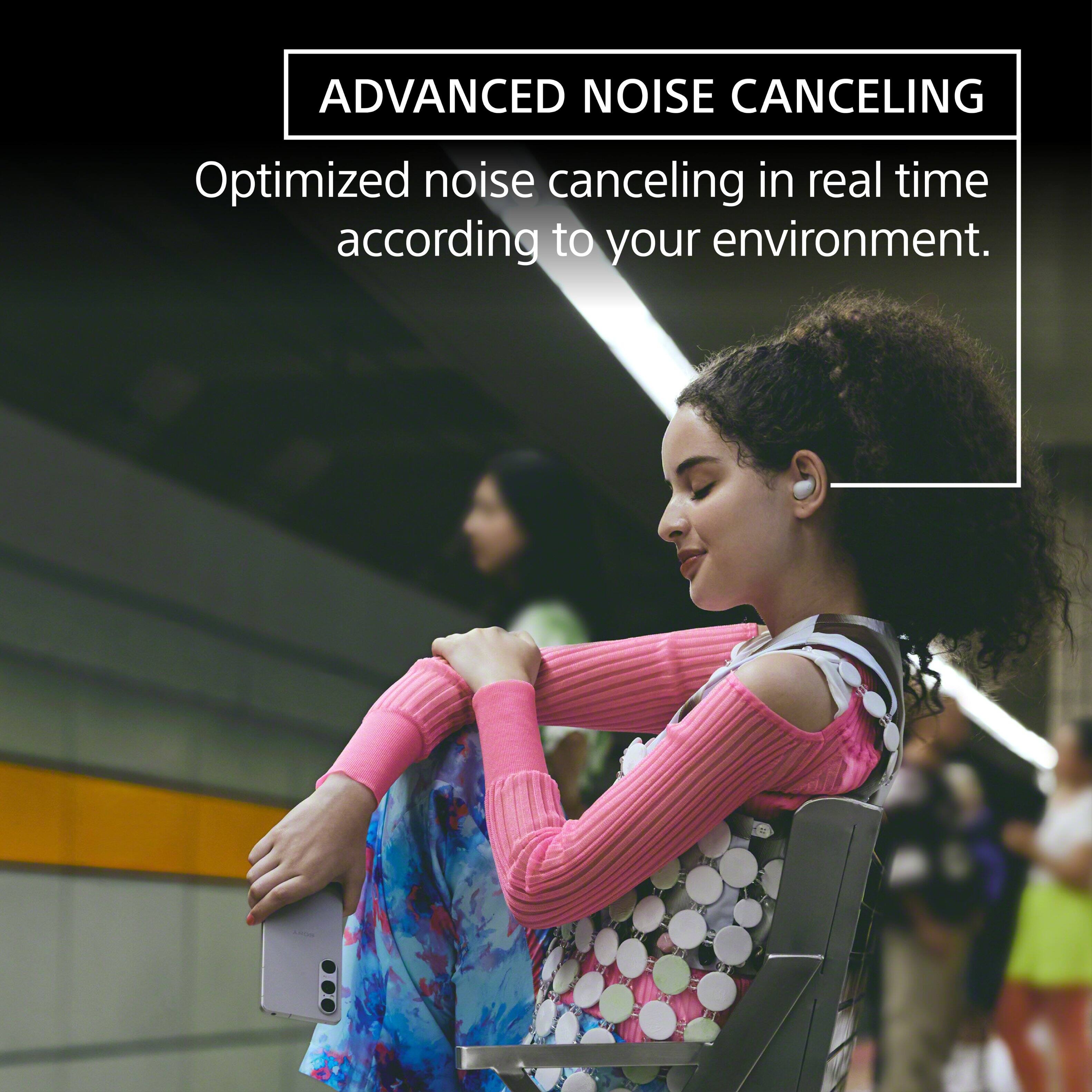 Advanced Noise Canceling: Optimized noise canceling in real time according to your environment.