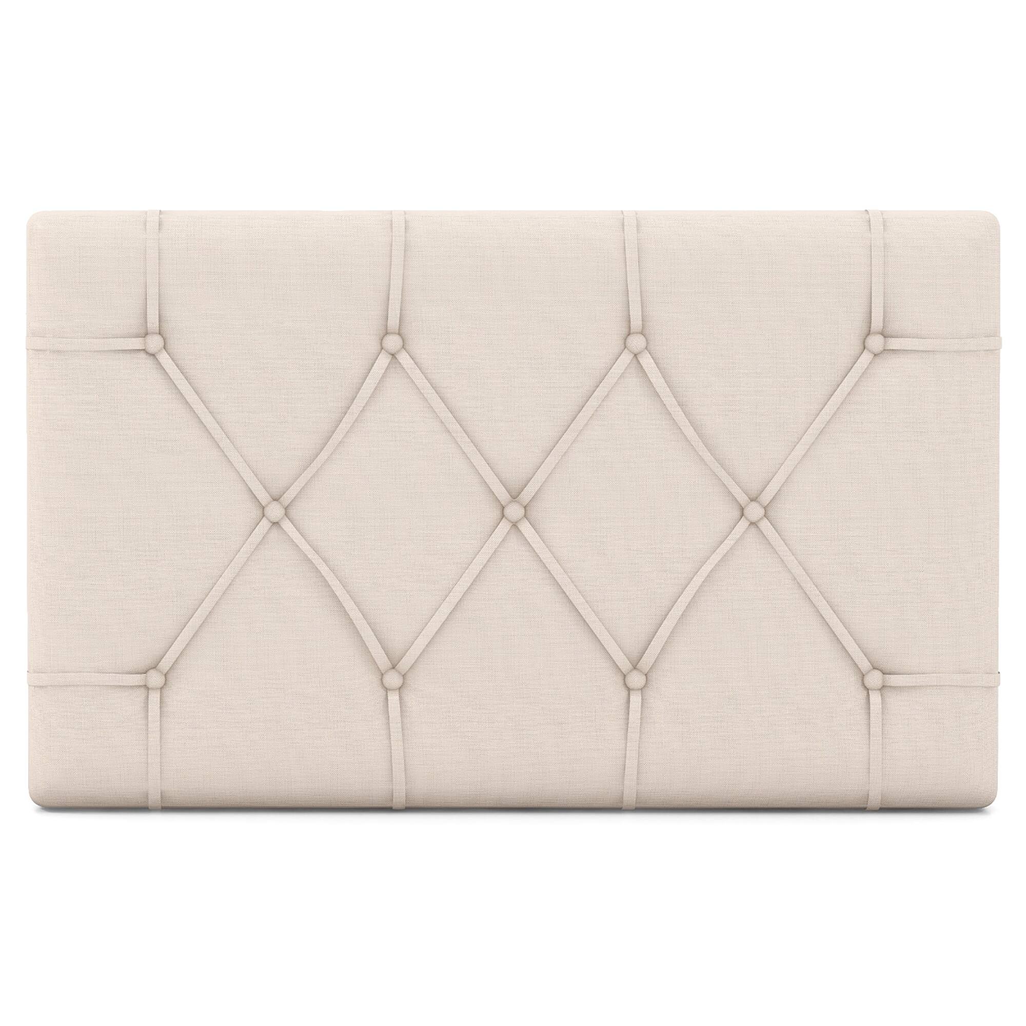 Alt View 9. Gymax - Gymax Upholstered Headboard for Twin Size Bed w/ Fabric Upholstery Adjustable Height - Beige.