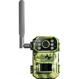 Cluzine - 4G Solar Trail Camera, 4K Video, 120° Detection, 0.3s Trigger, Waterproof with Solar Panel