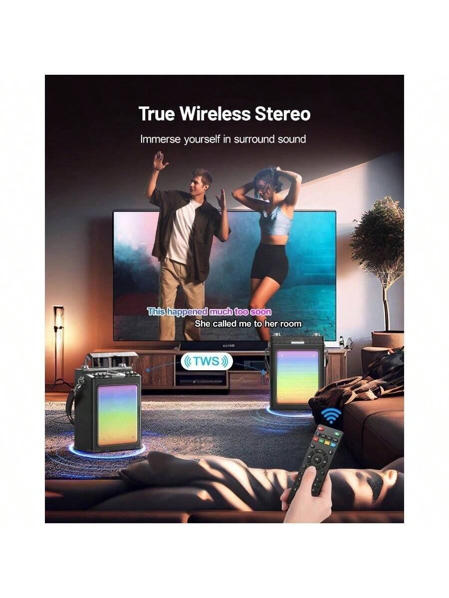 True Wireless Stereo  
Immerse yourself in surround sound  

This happened much too soon  
She called me to her room  

TWS