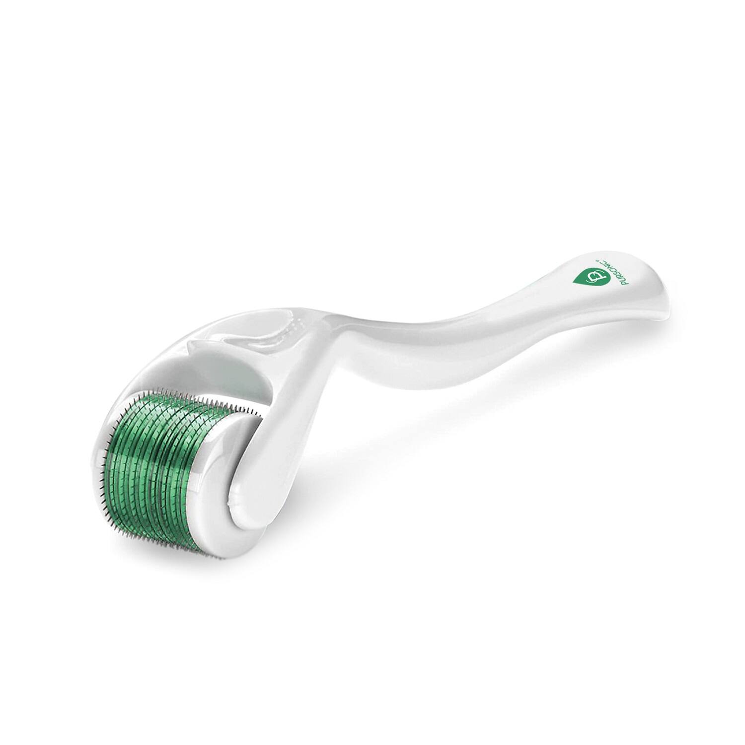 Angle. Pursonic - Pursonic MDR500 0.5mm Micro-Needle Anti-Aging Derma Roller - Green.