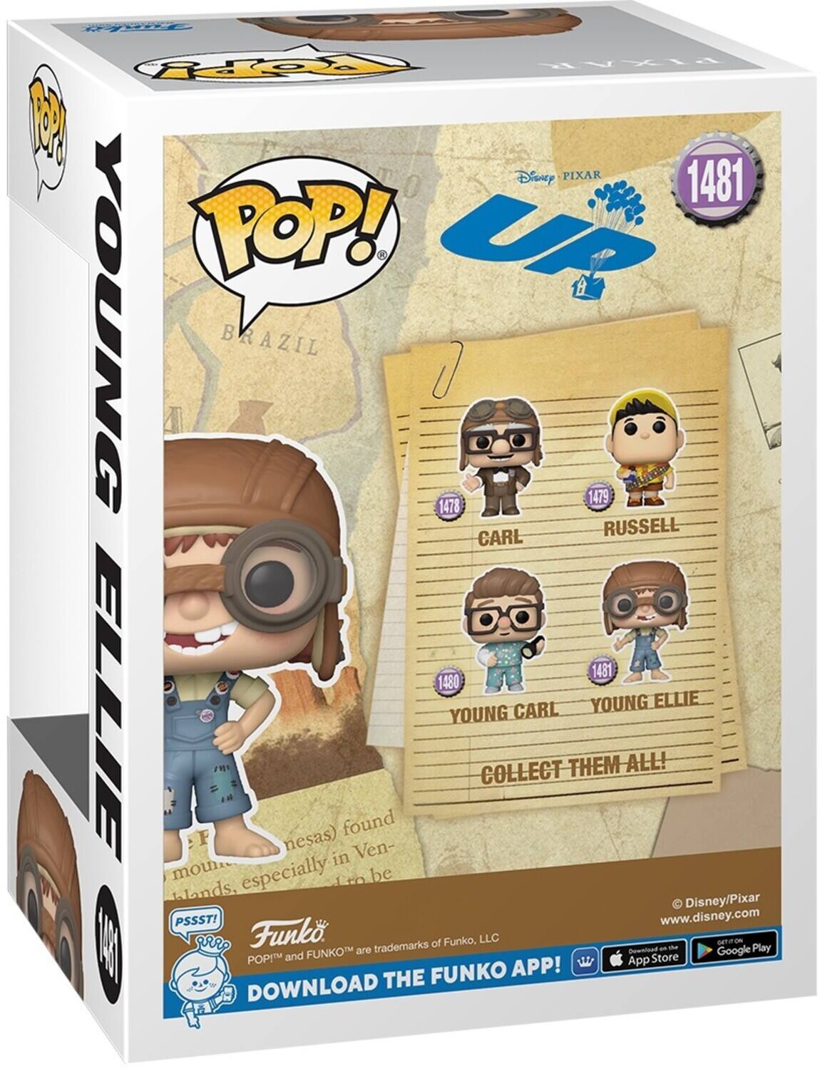 POP! UP! BRAZIL 1481

RUSSELL 1479
CARL 1478
YOUNG CARL 1480
YOUNG ELLIE 1481

COLLECT THEM ALL!

PSSST! Disney/Pixar

DOWNLOAD THE FUNKO APP!

Funko

POP! and FUNKO are trademarks of Funko, LLC

www.disney.com

GET ON THE App Store

GET ON THE Google Play