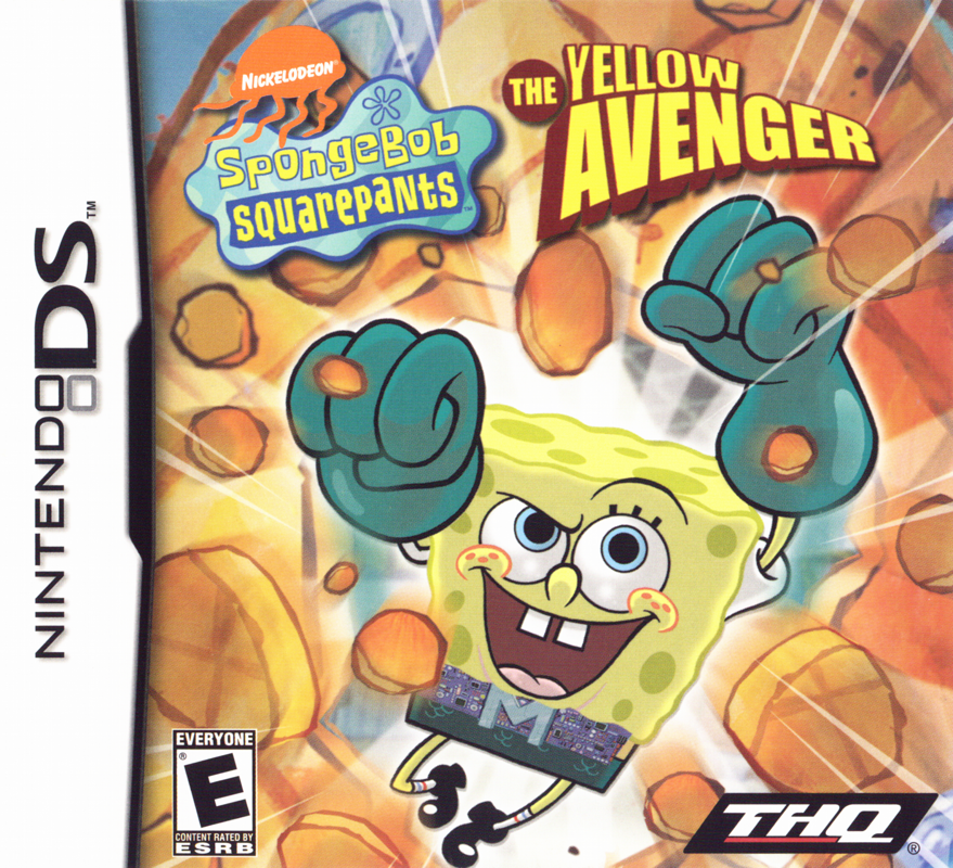 Spongebob Squarepants The Yellow Avenger - Nintendo DS - Nintendo DS