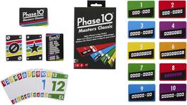 Mattel - Games - Phase 10 Masters Classic Card Game - Collectibles - Multicolor