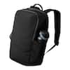 Front. ALPAKA - 24L Laptop Backpack for Up to 16 inch Laptop - Elements Backpack Pro for Work, Travel & Commuting - Black Axoflux 400D Ripstop Nylon.