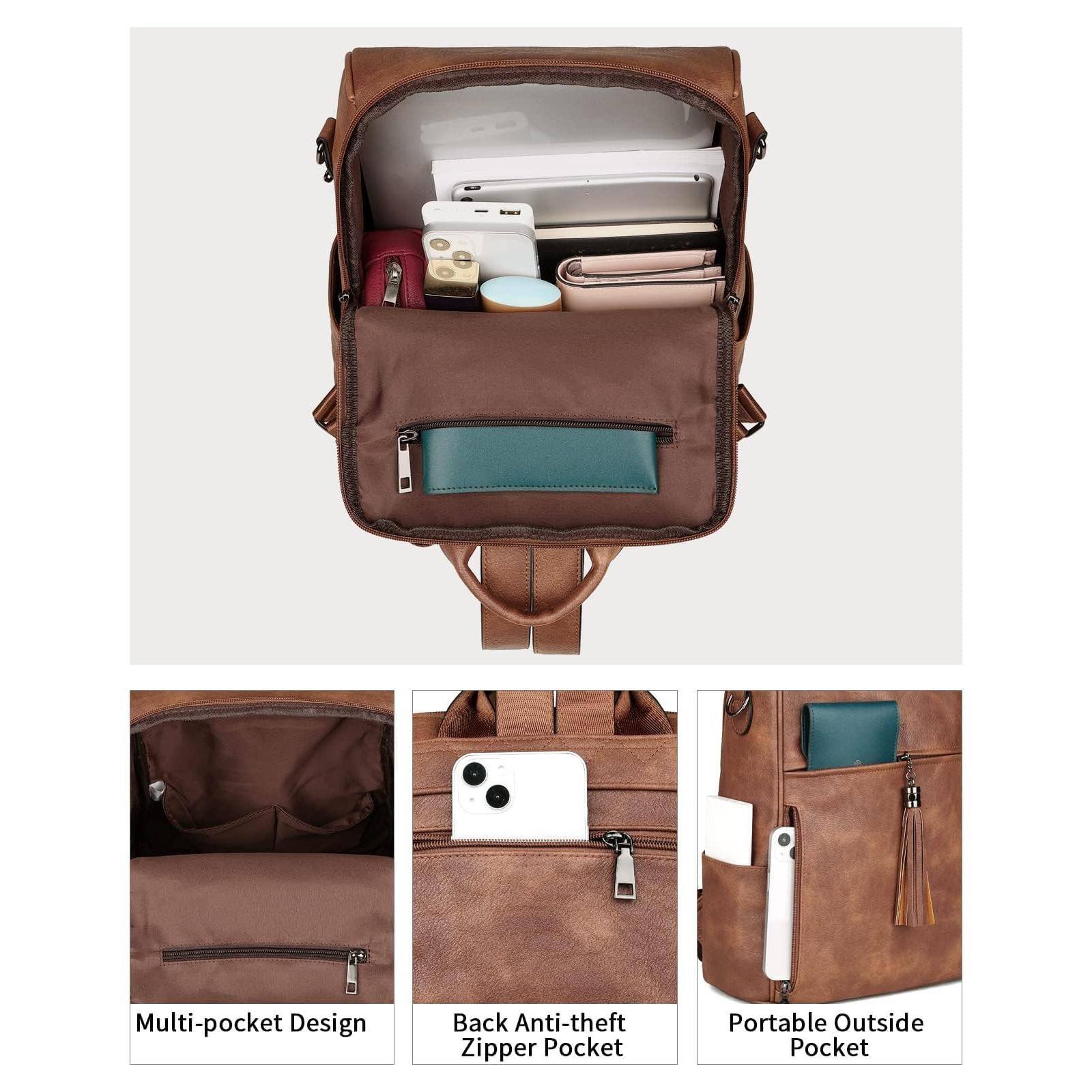 Multi-pocket Design  
Back Anti-theft Zipper Pocket  
Portable Outside Pocket