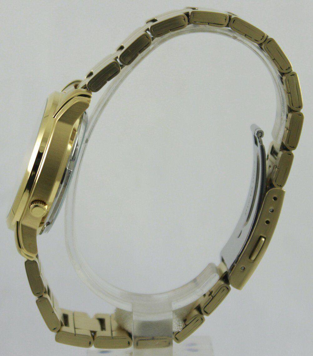 Angle. Seiko - Automatic 21 Jewels SNKL86 SNKL86K1 SNKL86K Men's Watch - Gold.