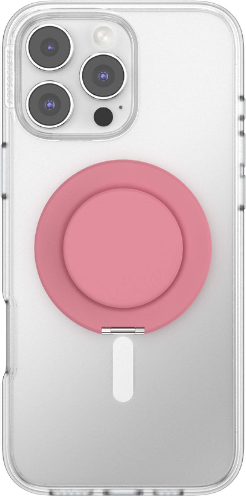 Alt View 5. PopSockets - MagSafe Kick-Out Universal Magnetic Grip & Stand with Adapter Ring for Cell Phones - Putty.