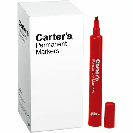 Carter's Permanent Markers
AVERY 1 Permanent Carter's Markers