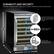 Alt View Zoom 14. Whynter - Elite Spectrum Lightshow 54 Bottle 24 inch Built-in Wine Refrigerator - Stainless Steel.