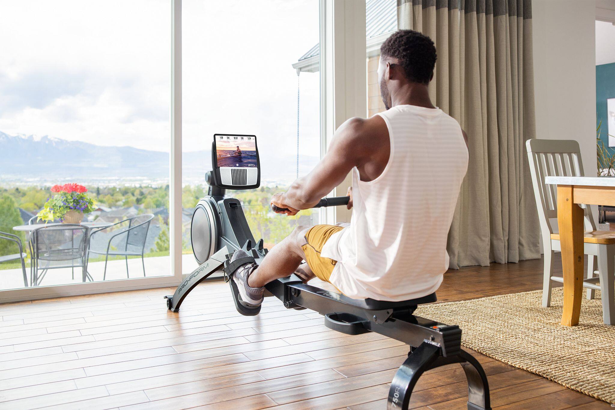 Alt View 19. ProForm - ProForm 750R Rower - Black.