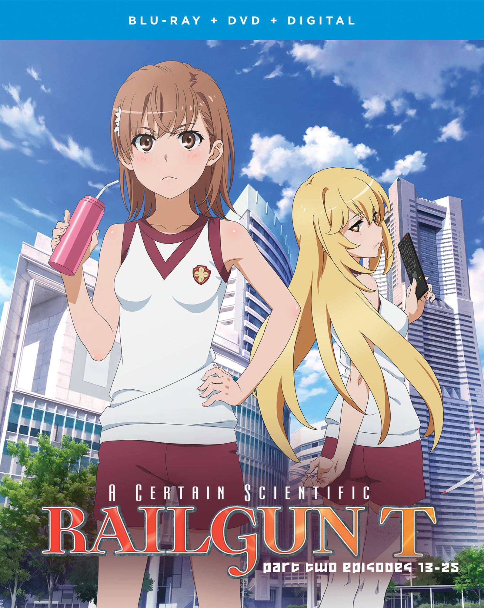 Alt View 1. A Certain Scientific Railgun: Season 3 - Part 2 (Blu-ray + DVD).