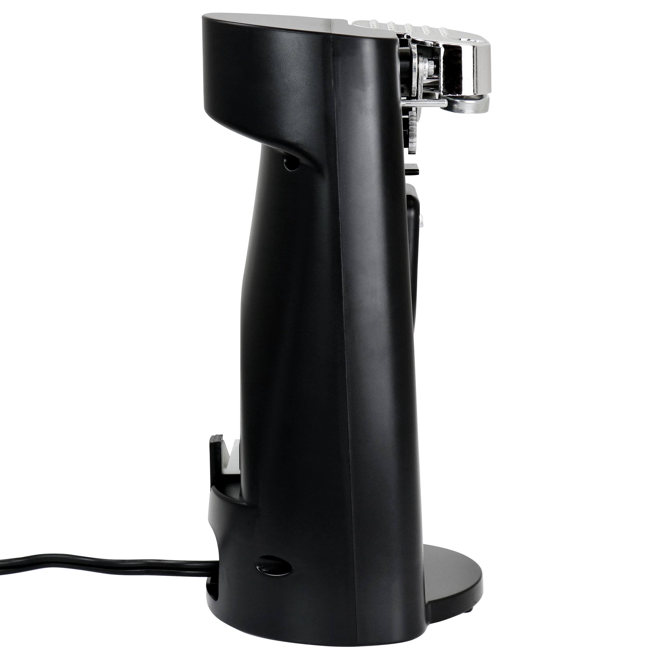 Alt View 2. Better Chef - Better Chef Deluxe Electric Can Opener with Built in Knife Sharpener and Bottle Opener in Black - Black.
