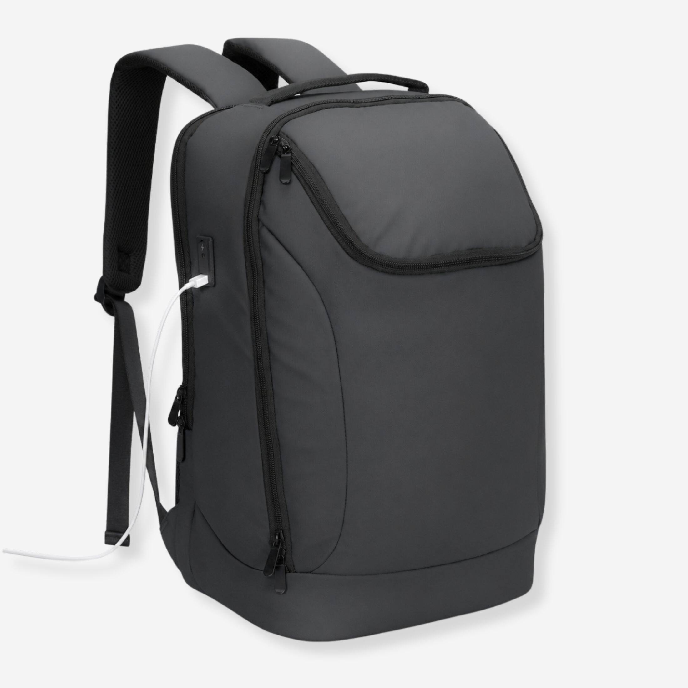 Front. Hynes Eagle - Workday Laptop Backpack - Charcoal.