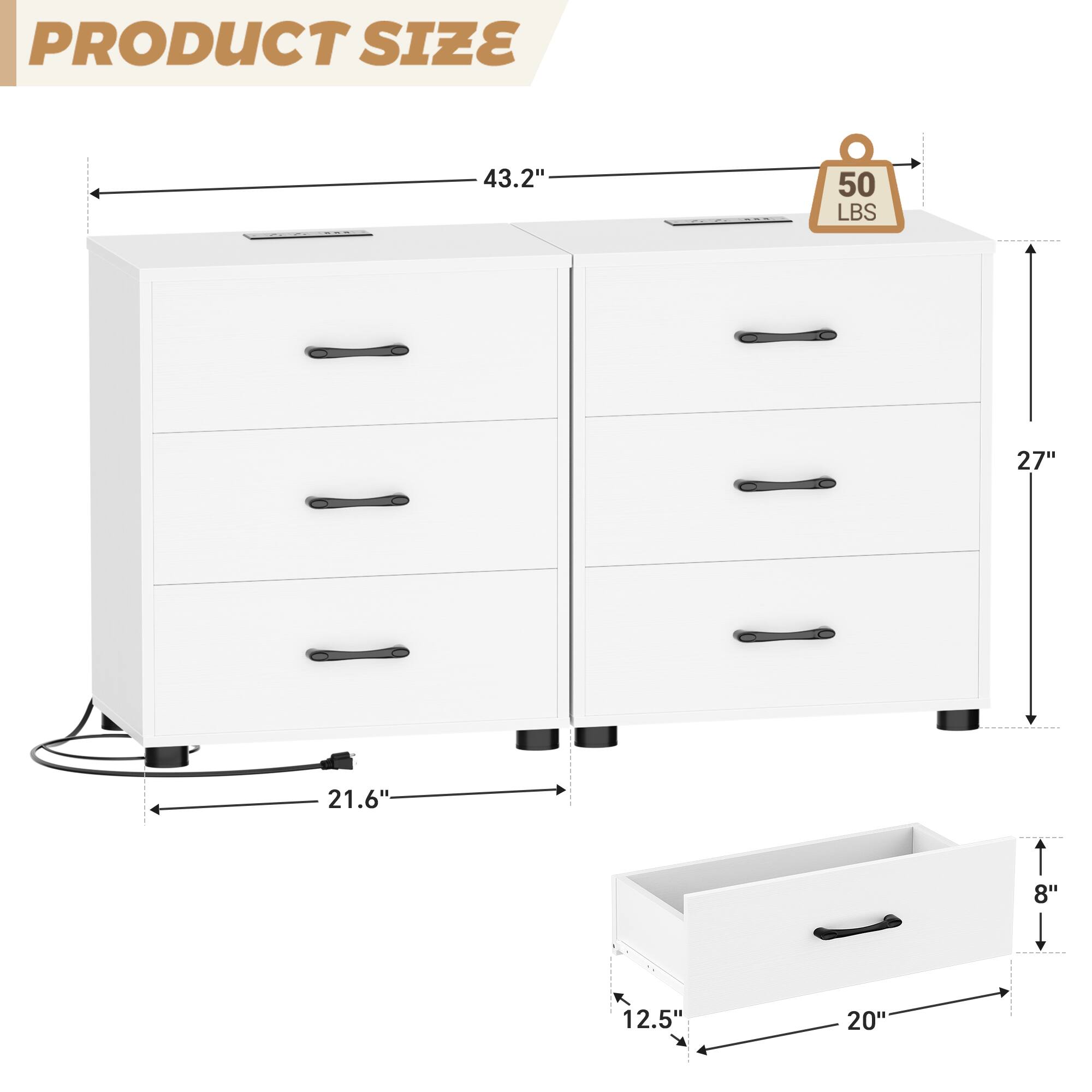 PRODUCT SIZE

43.2" x 27" x 21.6" x 8" x 12.5" x 20"

50 LBS