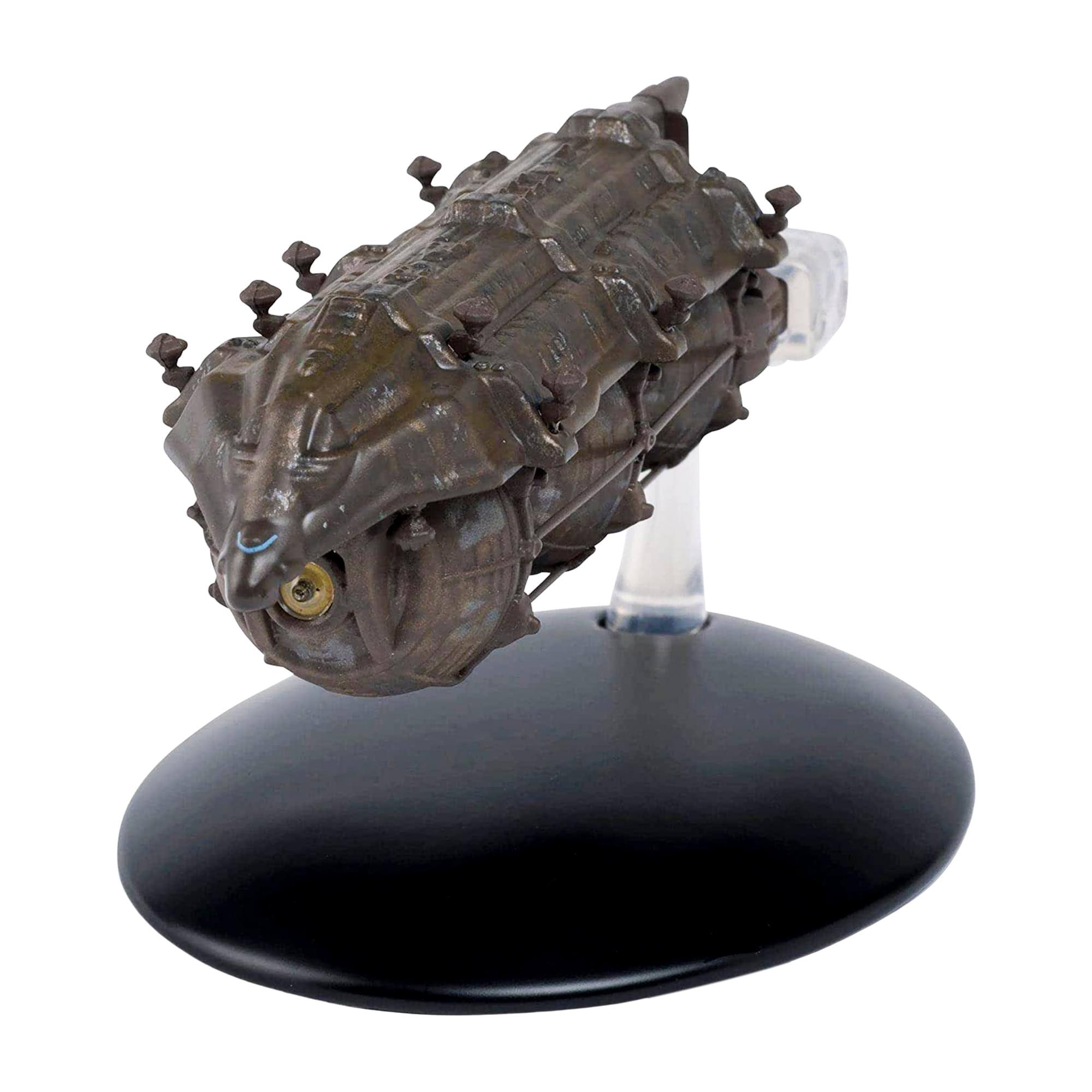 Alt View 1. Eaglemoss - Eaglemoss Star Trek Starship Replica | Malon Freighter - Black.