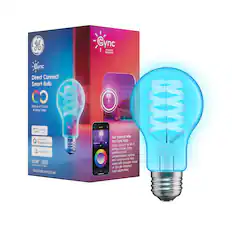 Cync Direct Connect Smart Bulb
Powered by Savant
Millions of Colors & White Tones
Works with Alexa
Works with Google Home
Matter
60W 800 Lumens
1 Bulb LED A19 Clear
Get Started With the Cync App
Easily connect to Wi-Fi without a hub. Enjoy precision color, personalization options, and voice control that works with Amazon Alexa or Google Assistant (sold separately).
Started With Cync App
You connected to Wi-Fi. Enjoy personalization options and voice control that works with Amazon Alexa or Google Assistant (sold separately).