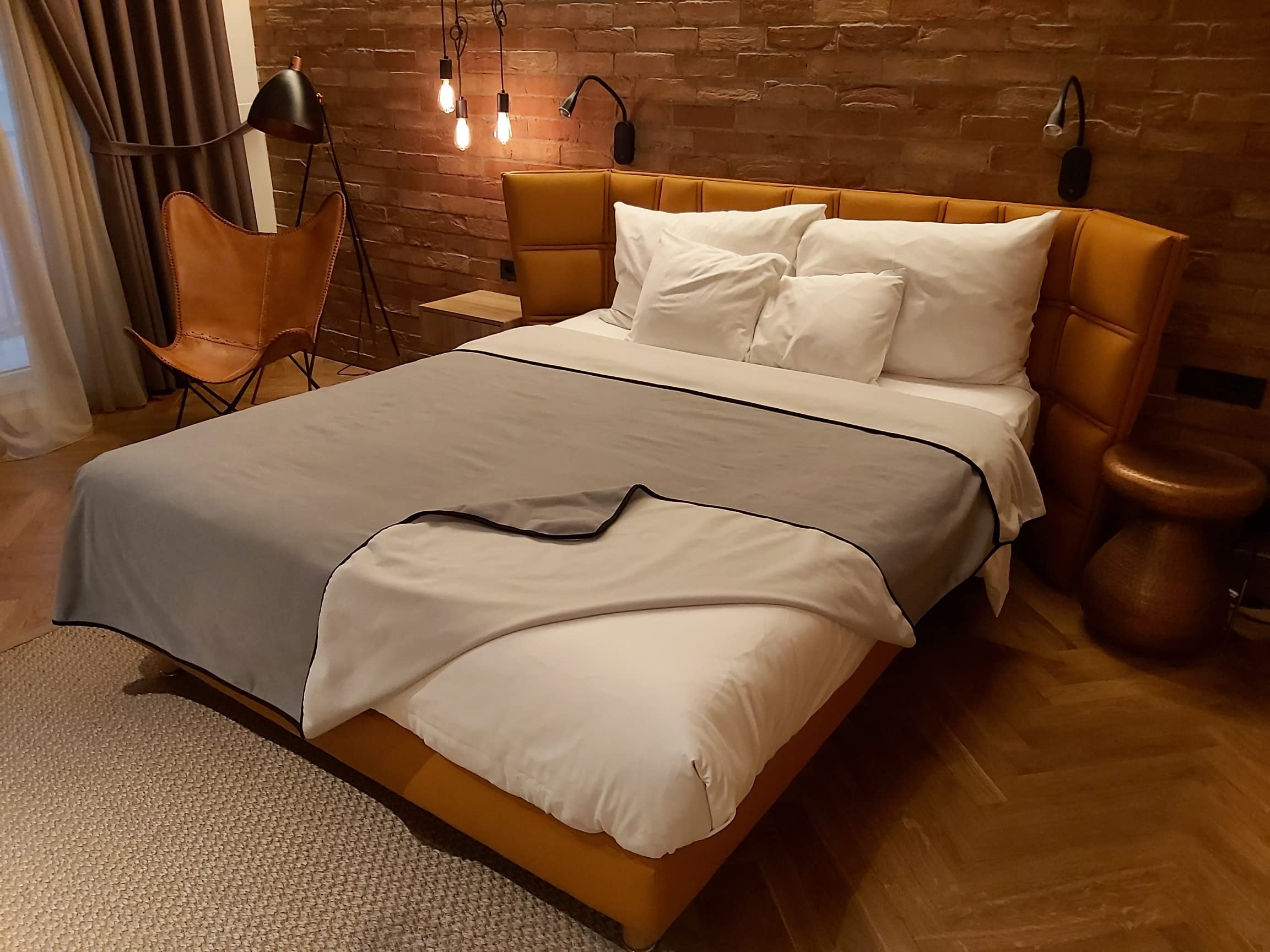 Alt View 1. NICHOLAS KLEIN - Waterproof Blanket Soft And Cozy Leakproof Throw Against Accidents Water Proof & Stain Resistant Easy To Cl... - Nasty Purple / Deep Black 80x90 inch.