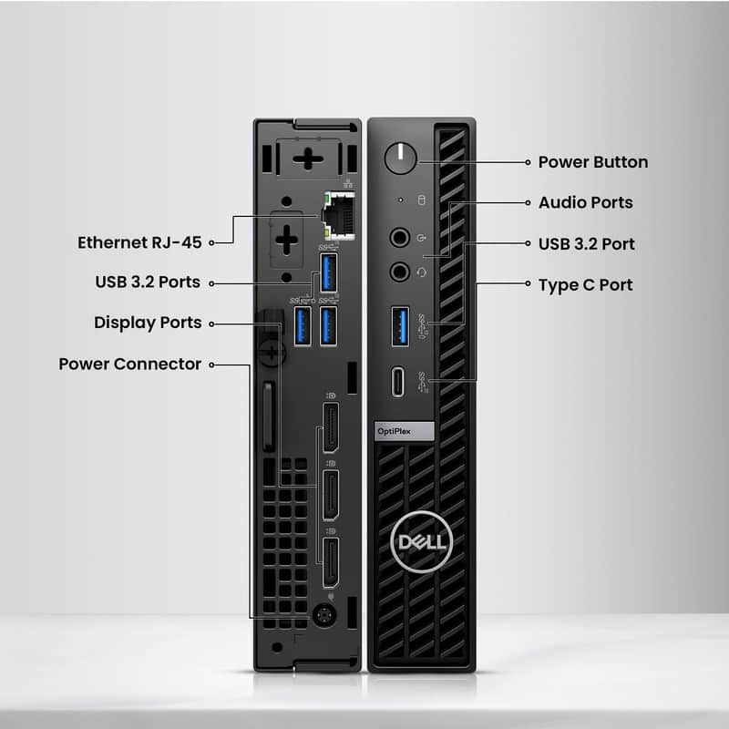 Dell Refurbished Excellent OptiPlex 7000 Tiny Computer Desktop PC