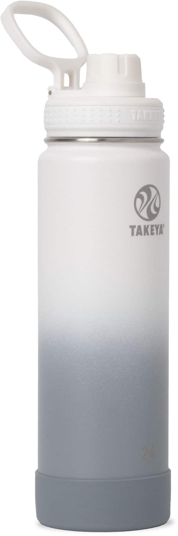 Takeya - Actives Ombre 24-oz. Water Bottle with Spout Lid - Morning Mist - Angle_Zoom