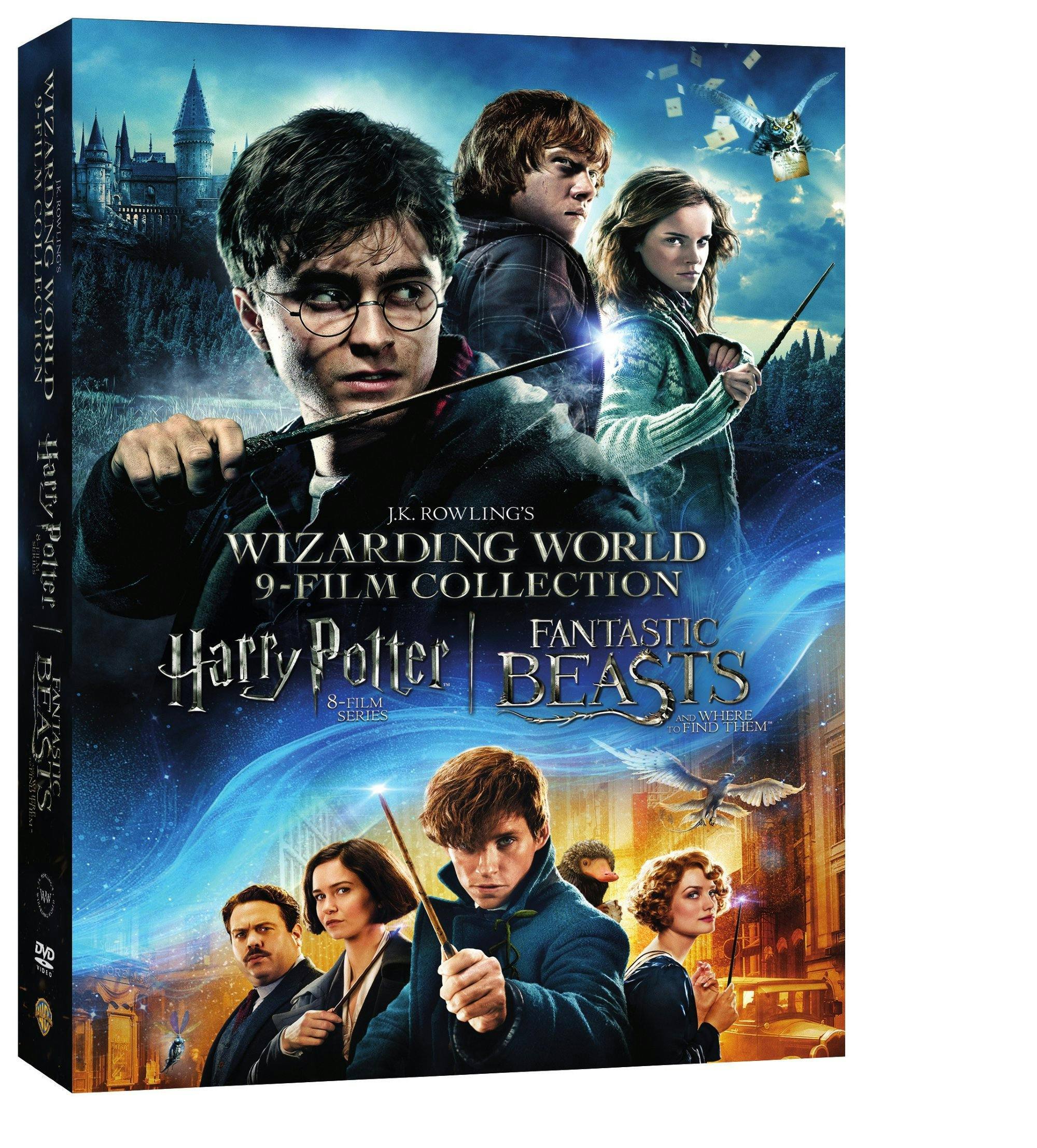 Angle. Wizarding World 9-film Collection (Box Set) [DVD].