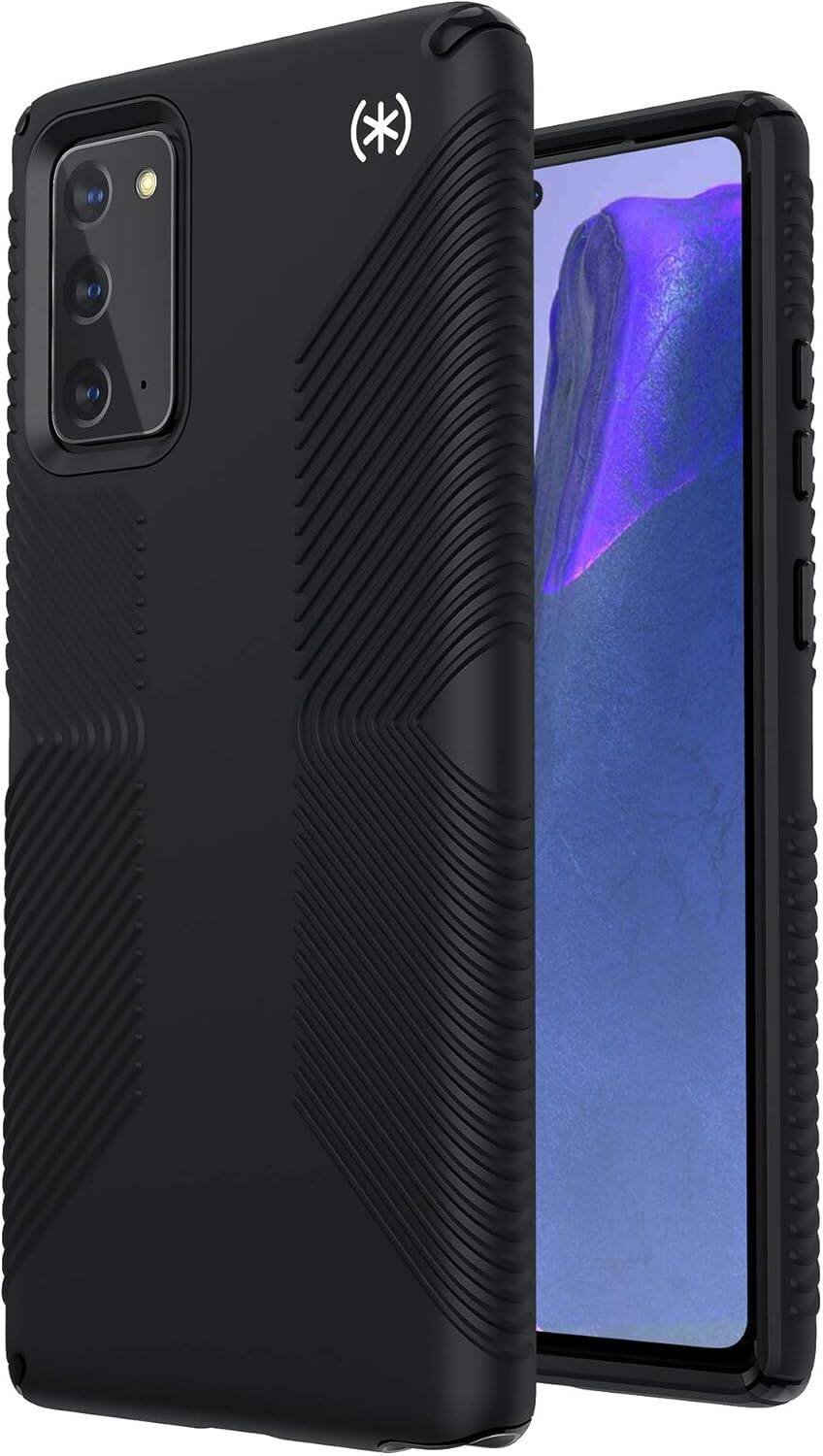 Back. Speck - Speck Presidio Grip Samsung Galaxy Note 20/Note 20 5G Black - Black.