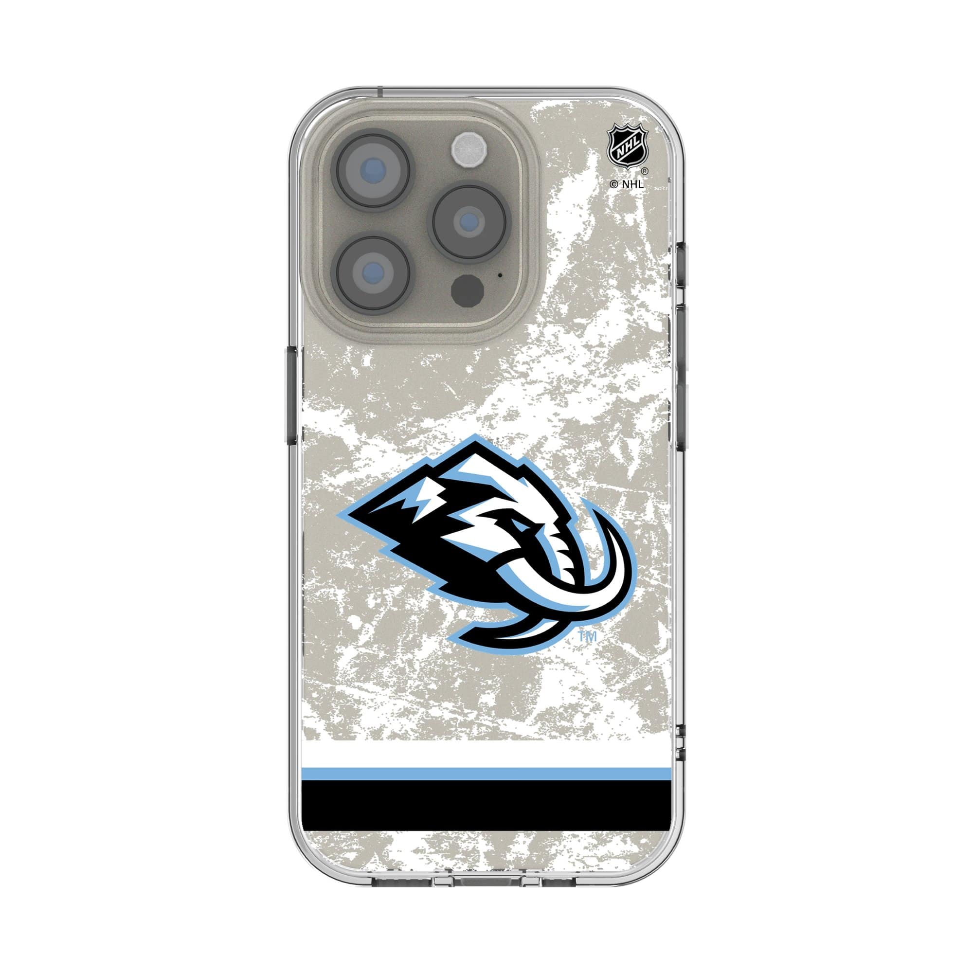 Keyscaper - NHL - Utah Mammoth Ice Stripe iPhone Clear Case - 14 Pro - Multicolor price history on PriceWatchPro