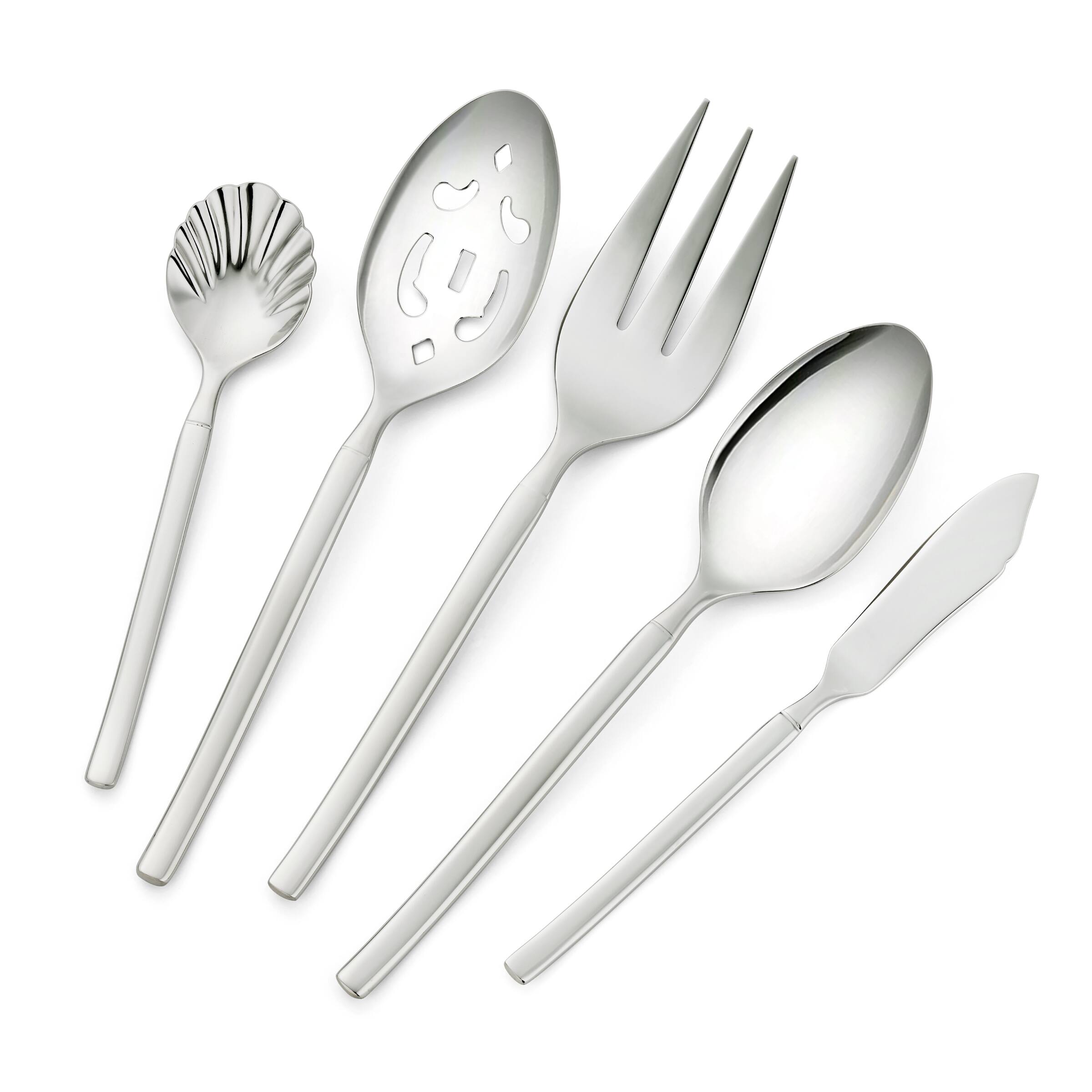 Alt View 2. ZWILLING - ZWILLING Opus 65-pc 18/10 Stainless Steel Flatware Set - Stainless Steel.