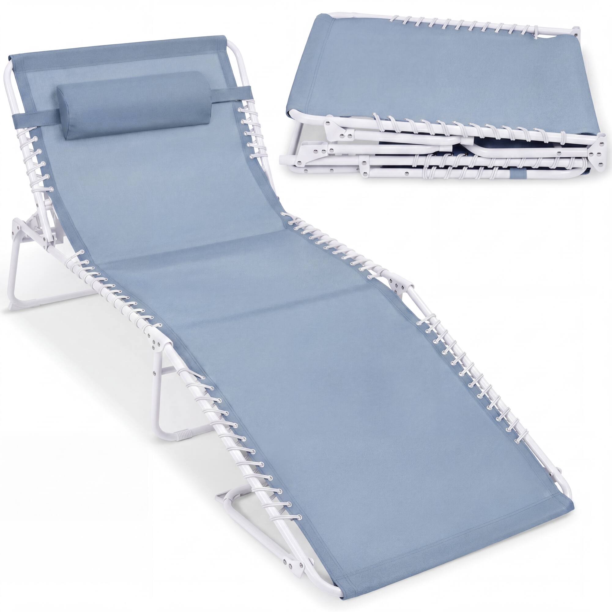 French Blue/White