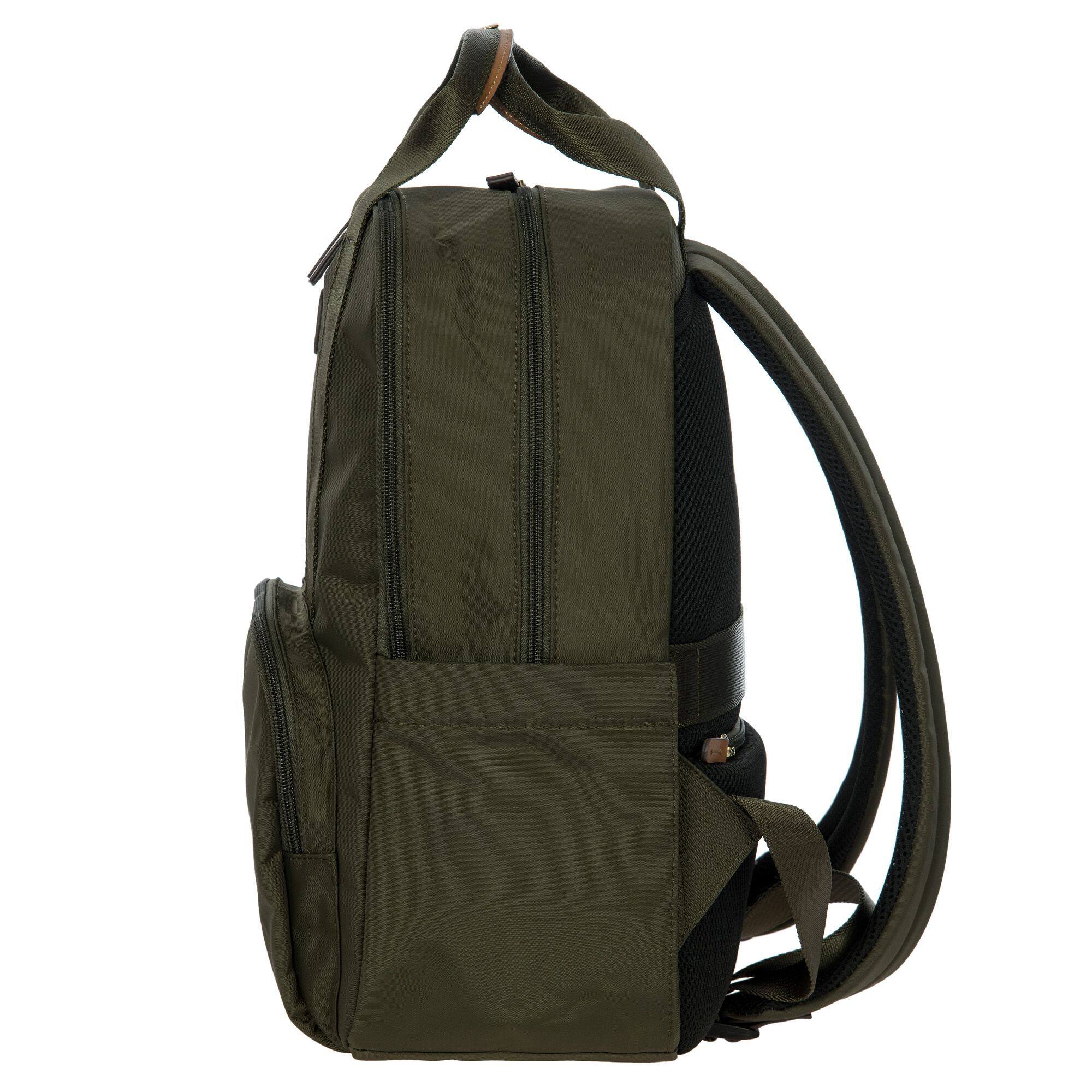 Back. Bric's - Bric's X-travel Urban Backpack - Olive.