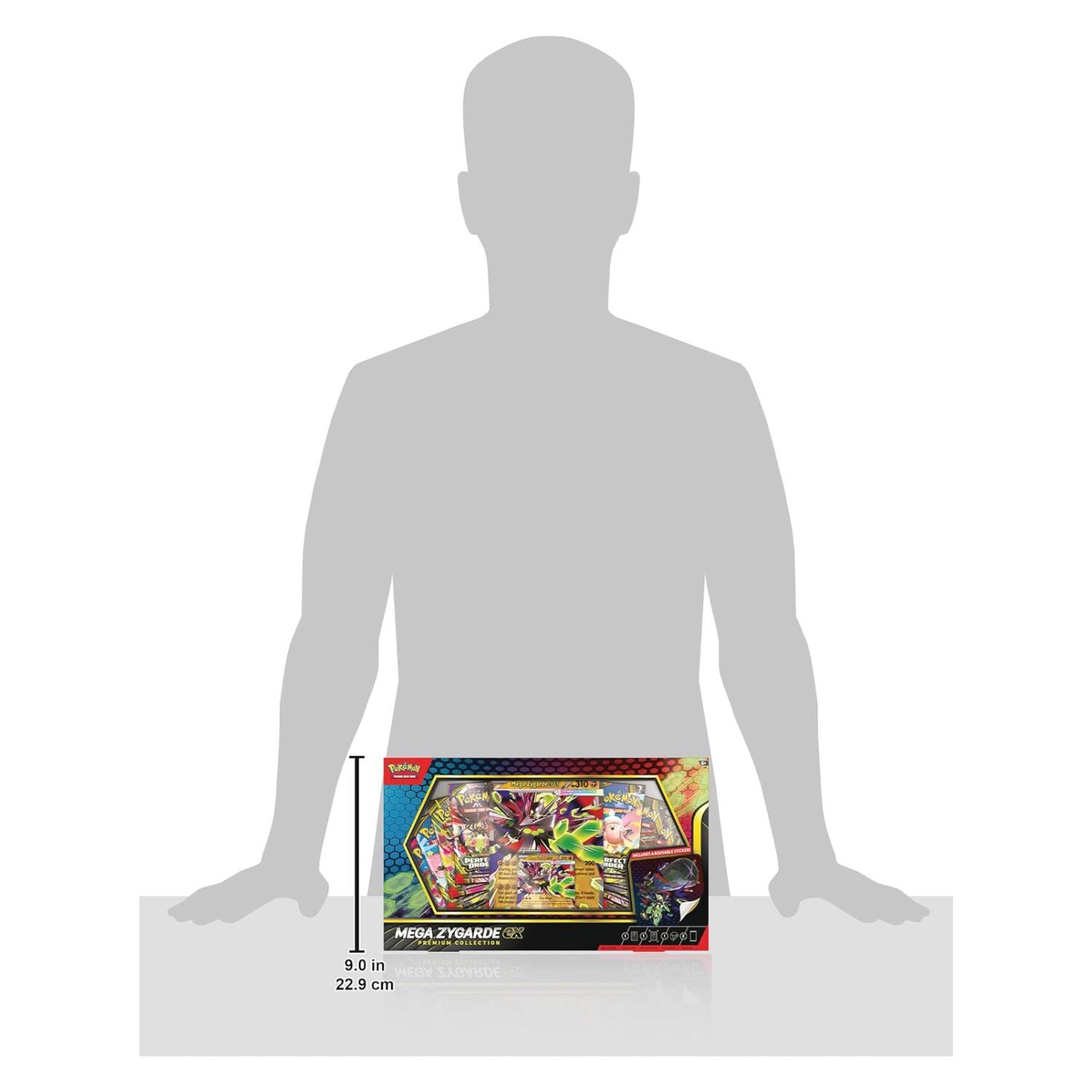 TUA KT O MEGA ZYGARDE - ......... 9 9.0 in ADAM ZYGARDE 22.9 cm