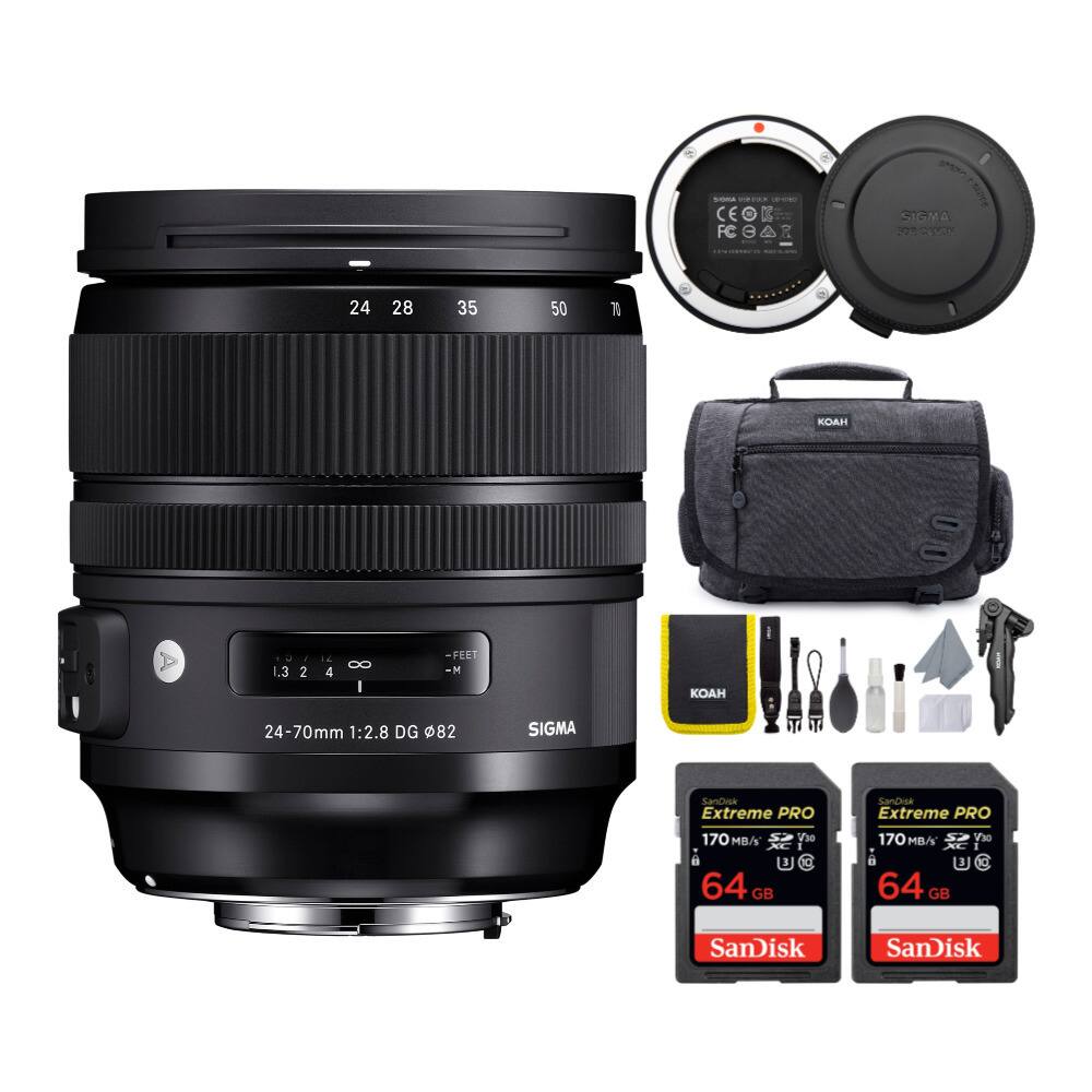 SIGMA 24-70mm F2.8 DG OS HSM Art EFマウント Sigma 24-70mm f/2.8 DG OS HSM Art Lens - Canon EF Mount