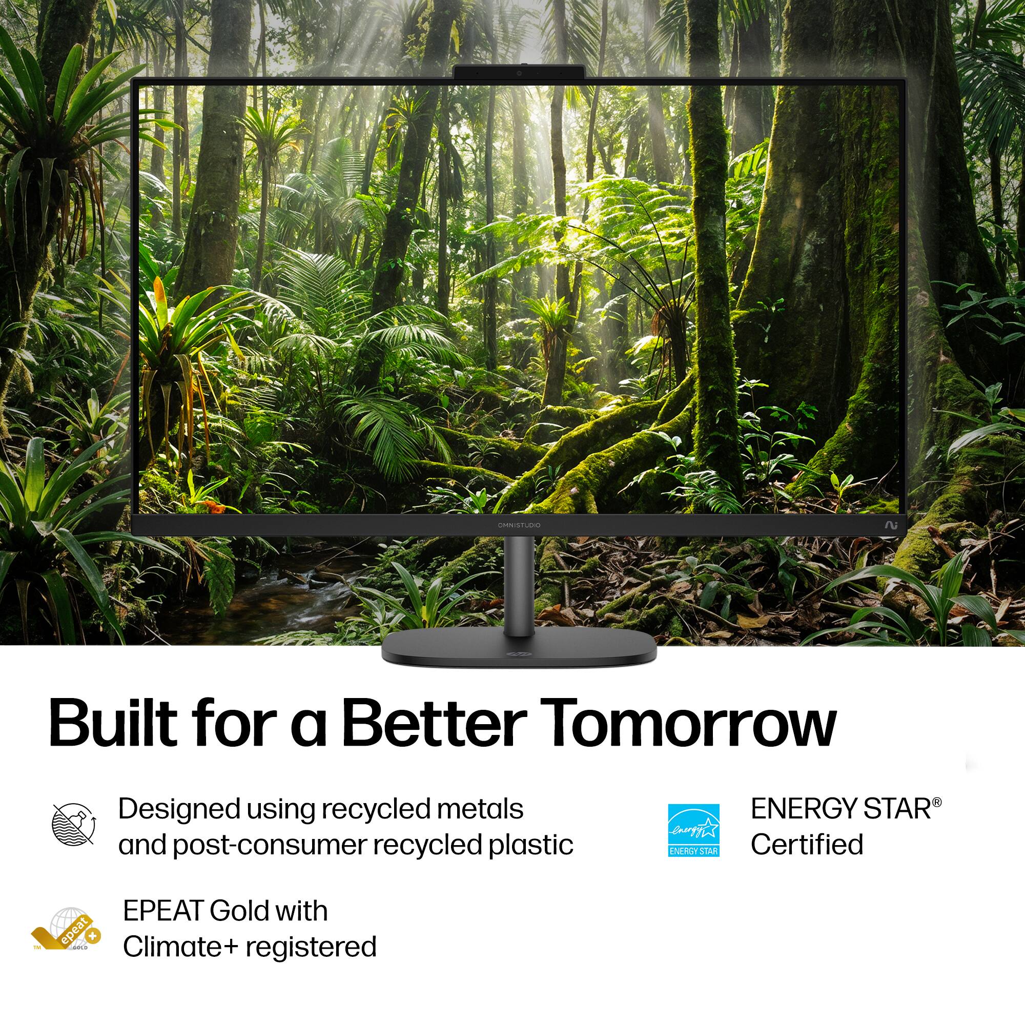 Built for a Better Tomorrow

Designed using recycled metals and post-consumer recycled plastic

ENERGY STAR® Certified

EPEAT Gold with Climate+ registered
