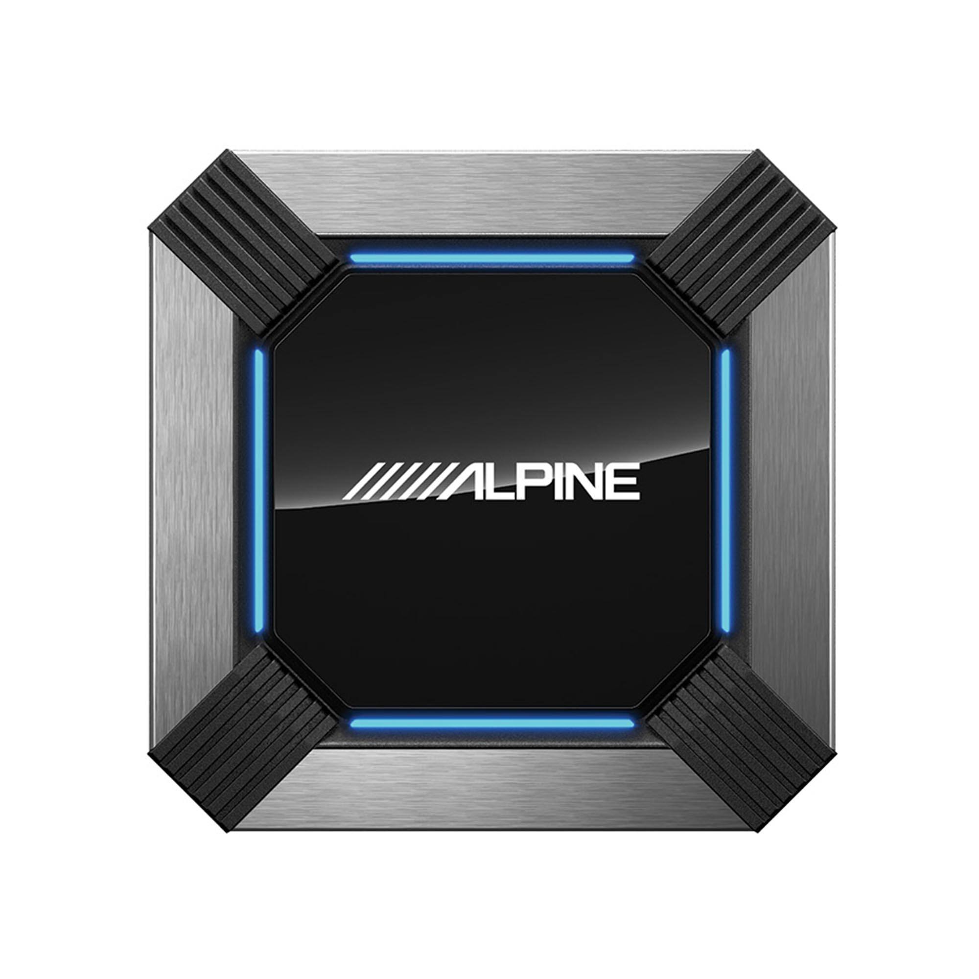Alt View 1. Alpine - Alpine PXE-X121-12EV 12-Channel Hi-Res Digital Sound Processor and Amplifier - Black/Gray.