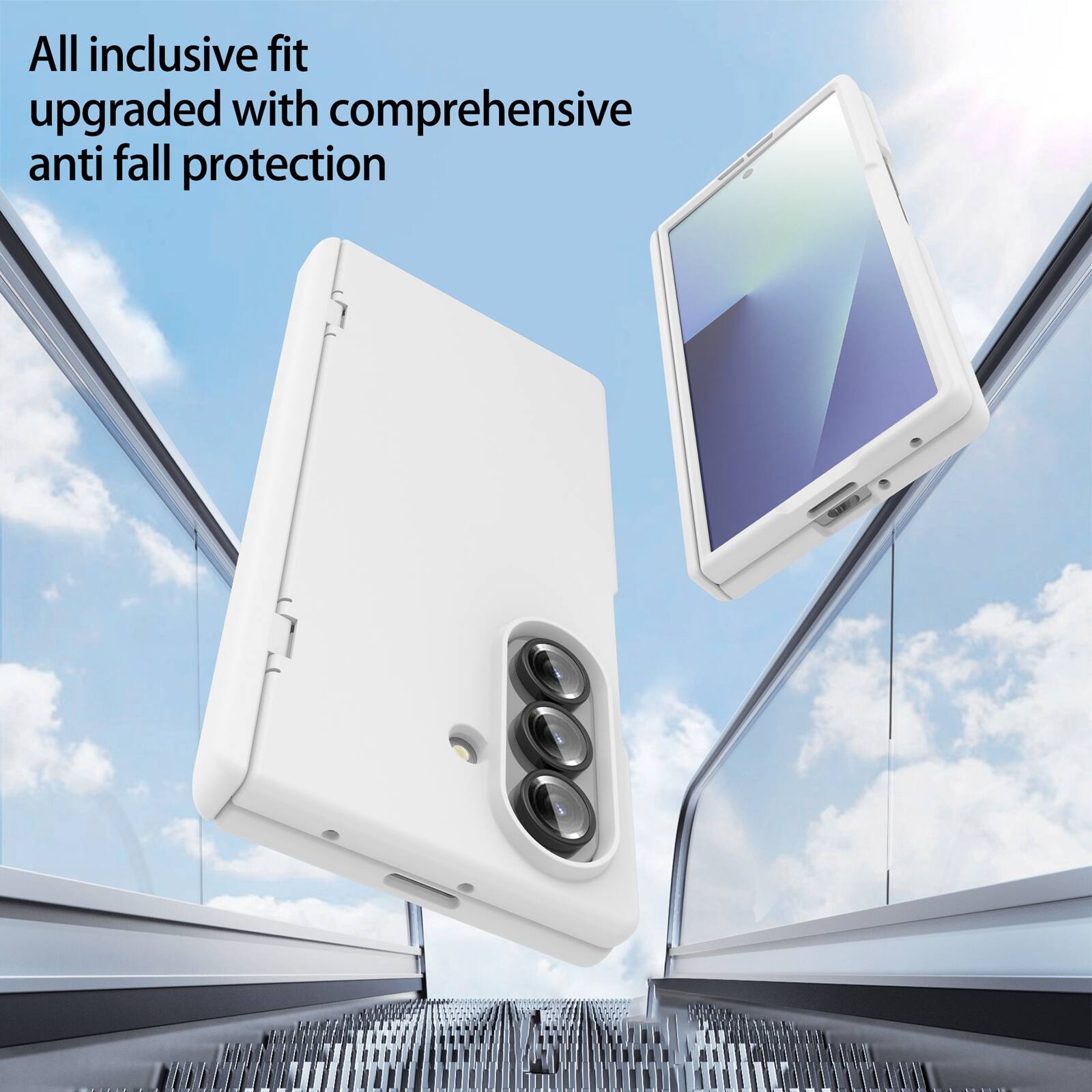 All inclusive fit upgraded with comprehensive anti fall protection