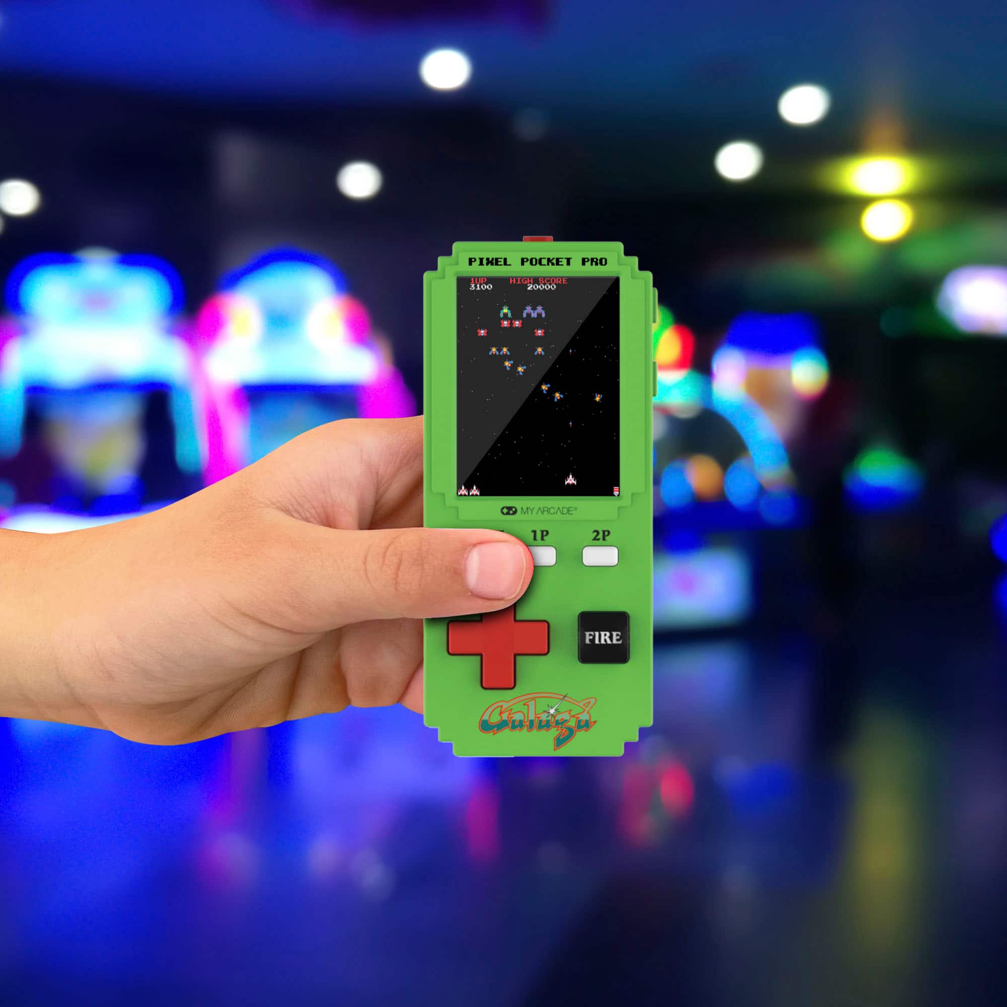 Galaga Pixel Pocket Pro Portable Handheld Gaming System DGUNL-7132