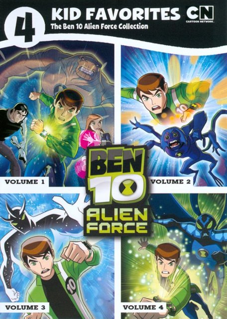 4 Kid Favorites: The Ben 10 Alien Force Collection [4 Discs