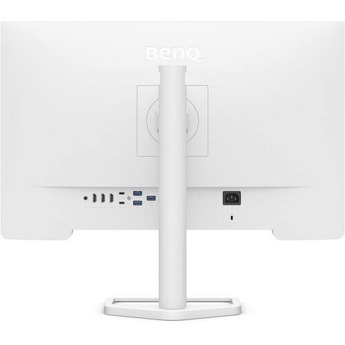 Alt View 3. BenQ - EW2790Q 27” 2K QHD IPS Premium Monitor 5ms, 1ms, 100Hz, HDR, Built-in 5W Speakers, HDMI, Integrated USB Hub & Speakers - White.