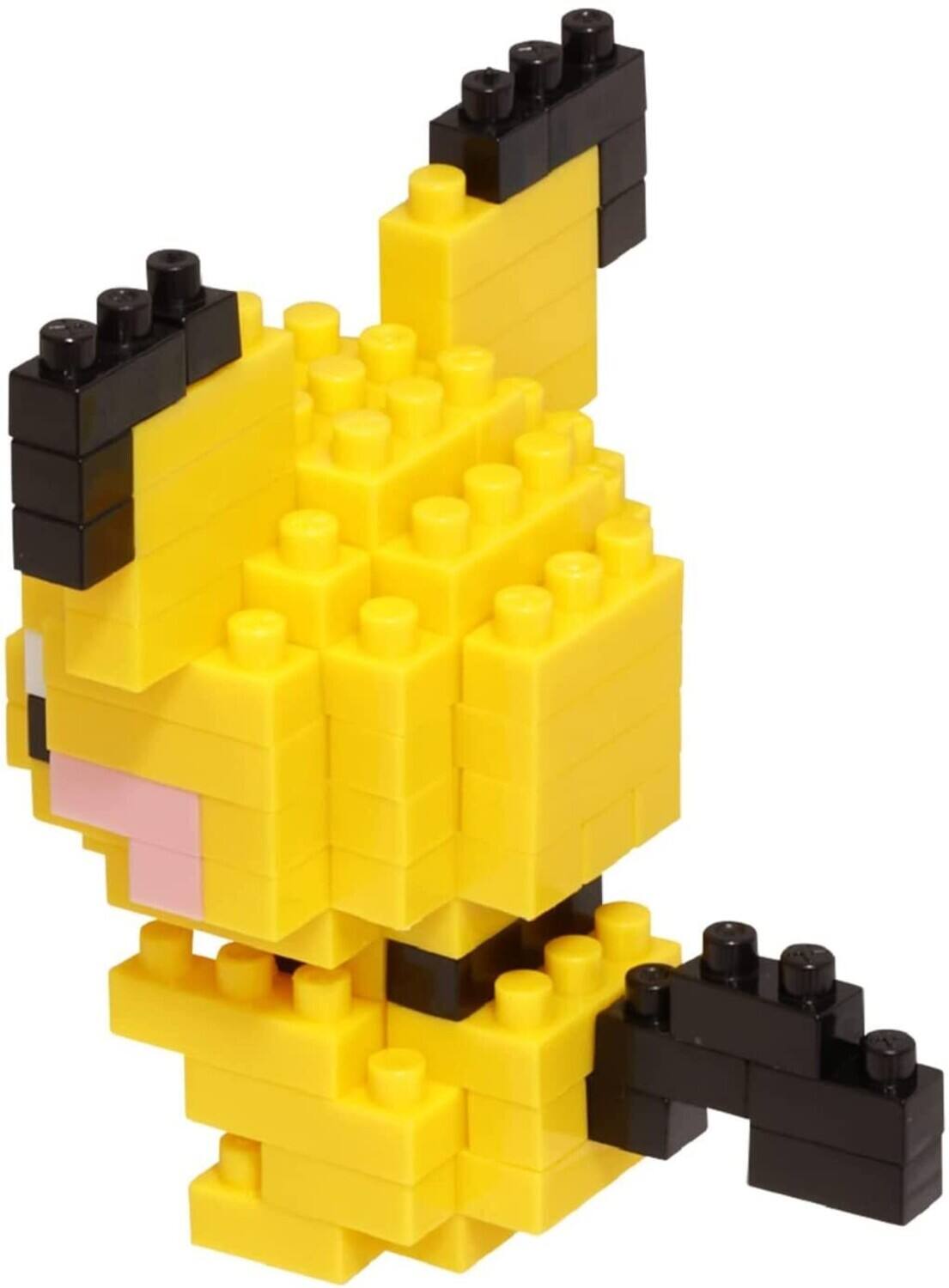 Alt View 2. PopMarket - Nanoblock - Pokemon Series - Pichu Building Kit   - COLLECTIBLES - Multicolor.