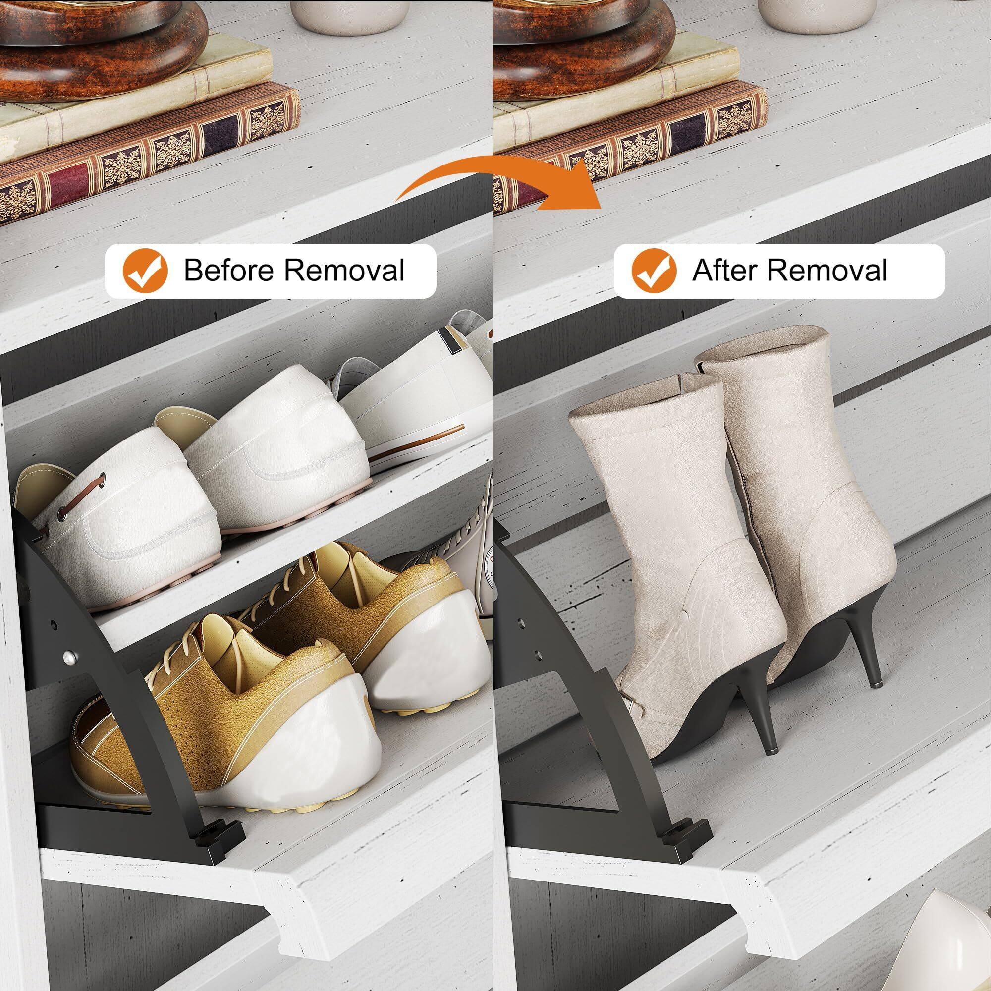 Before Removal  
After Removal