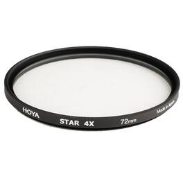 Hoya - 72mm Creative Star 4X Cross Screen Glass Filter