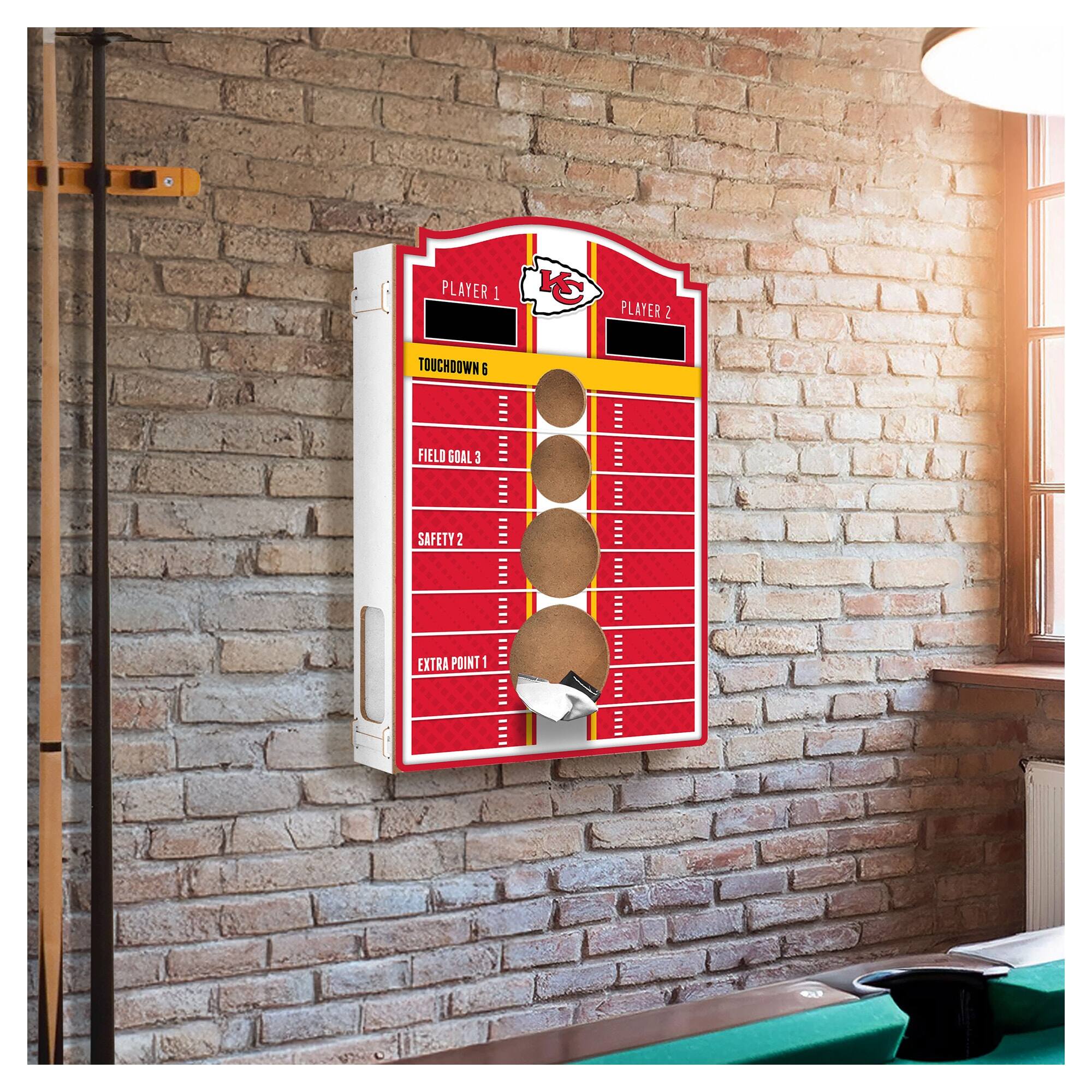 PLAYER 1  
TOUCHDOWN 6  
FIELD GOAL 3  
SAFETY 2  
EXTRA POINT 1  

PLAYER 2