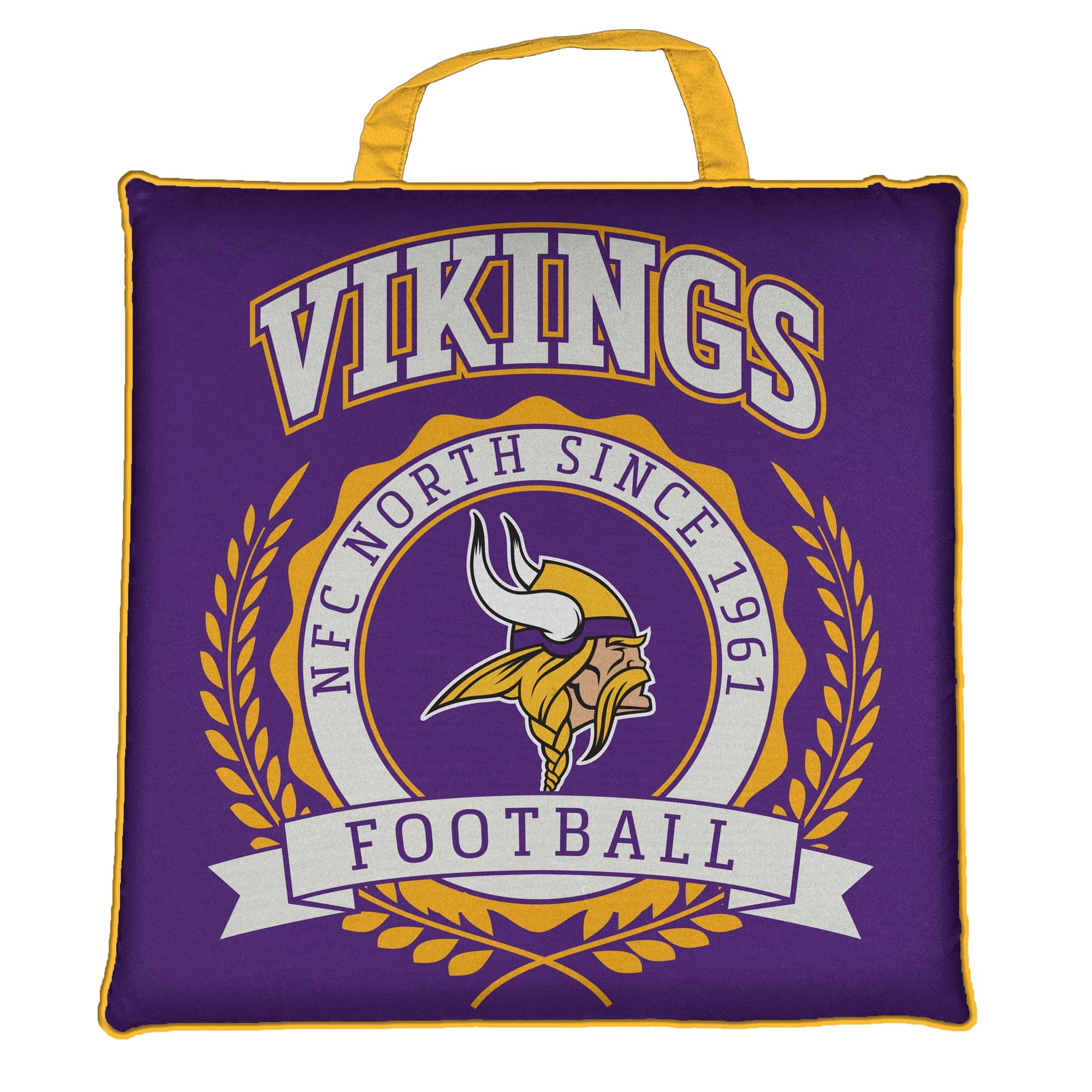 "Pegasus - Minnesota Vikings 14"" Crest Logo Stadium Cushion - Multicolor" price history on PriceWatchPro