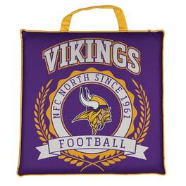 Pegasus - Minnesota Vikings 14" Crest Logo Stadium Cushion - Multicolor