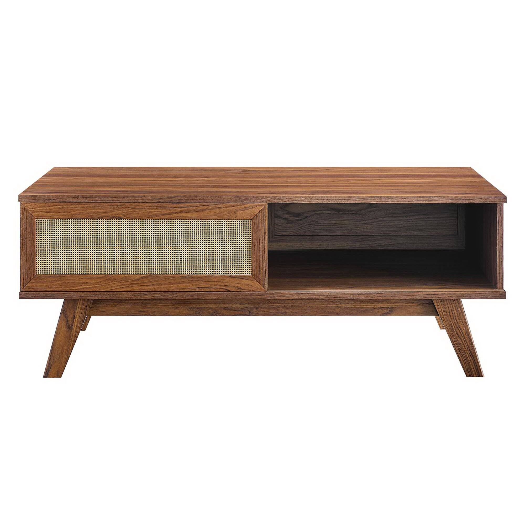 Alt View 3. Modway - Soma Coffee Table by Modway - Walnut.