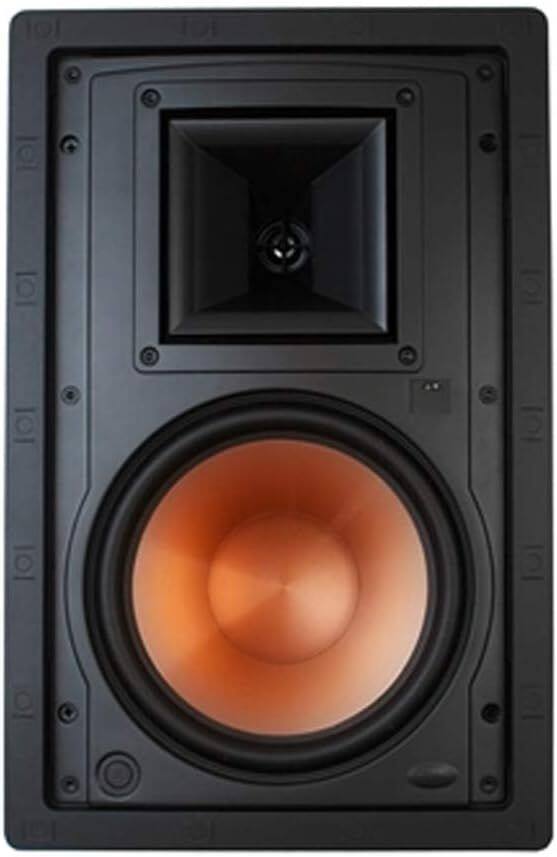 Angle. Klipsch - Klipsch R-3800-W II In-Wall Speaker (Ea.) - White.