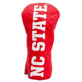 Team Golf - NC State Wolfpack Quilted Driver Headcover - Multicolor